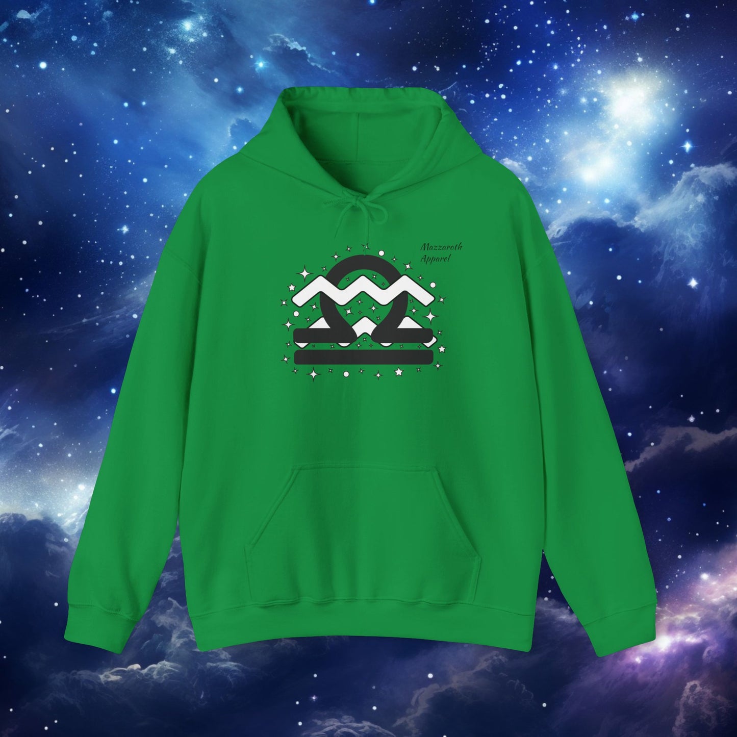 Astrology Zodiac Hoodie - Libra and Aquarius Love Description