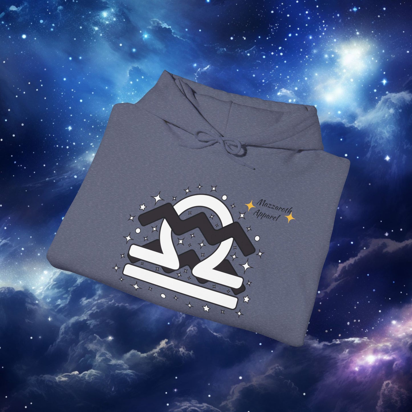 Astrology Love Zodiac Hoodie - Aquarius and Libra Pairing