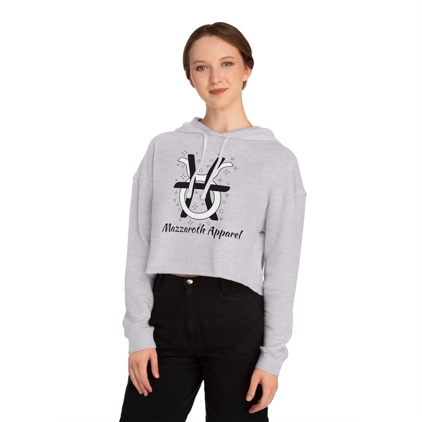 Cropped Hoodie Pisces/Taurus Love Description Sweatshirt 2