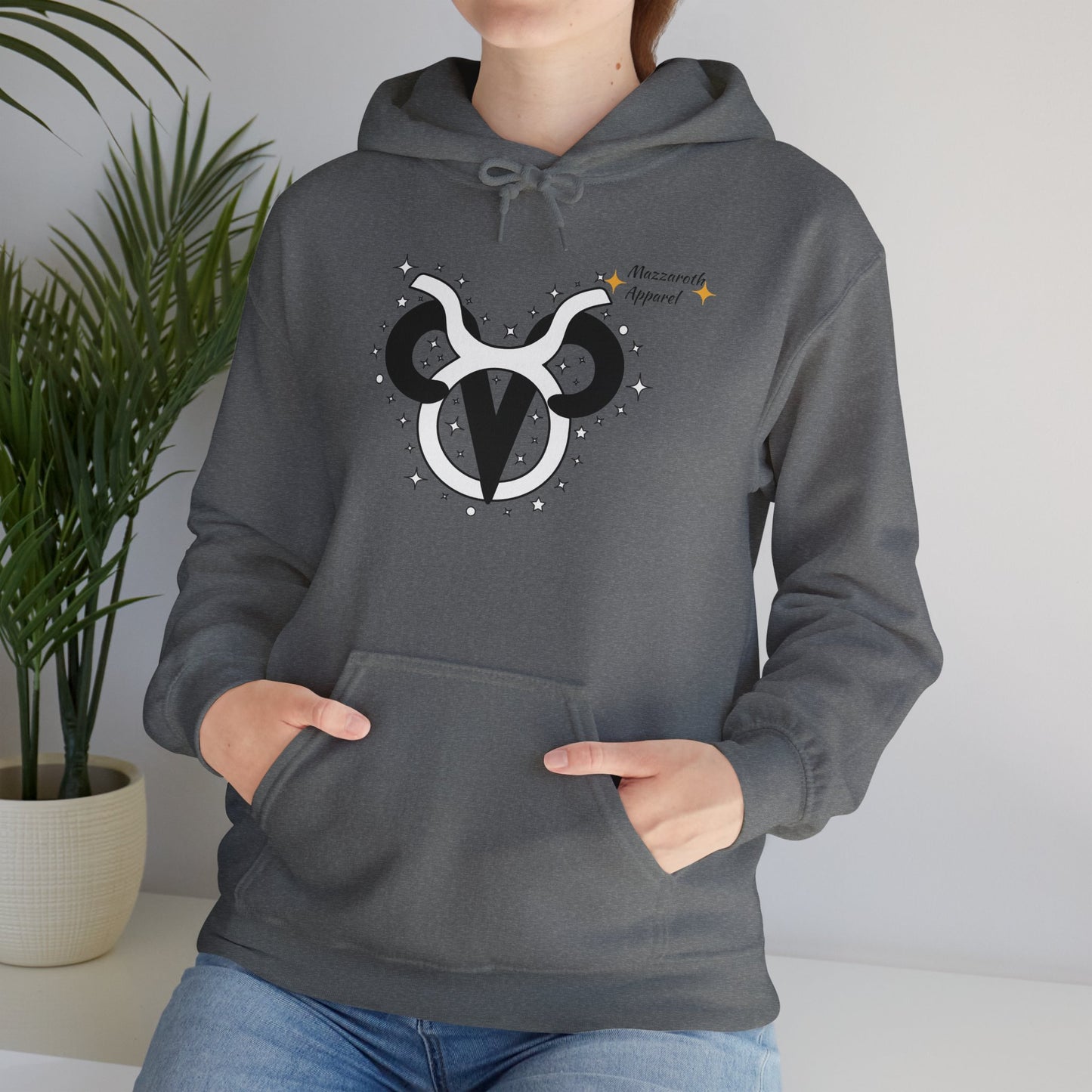 Astrology Zodiac Paring Unisex Hoodie Sweatshirt -Aries & Taurus 2