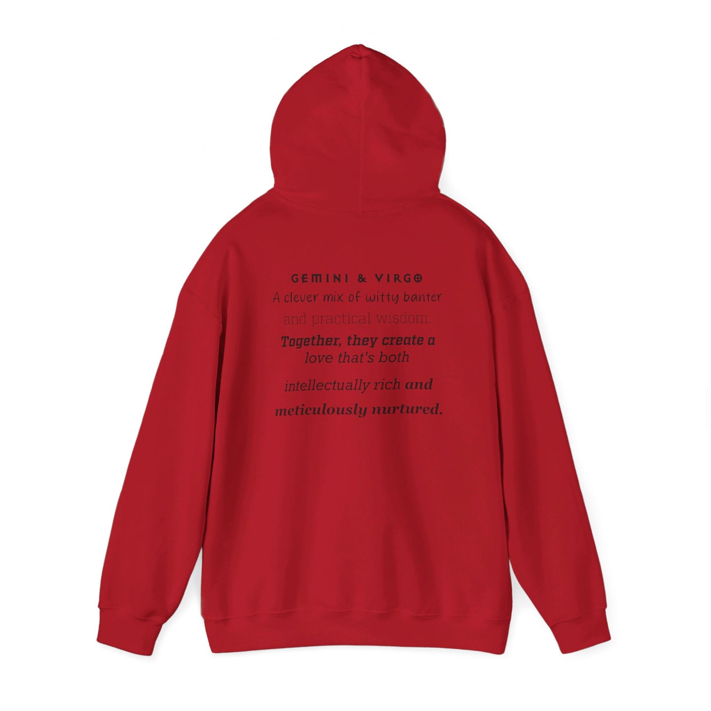 Astrology Love Gemini Virgo Hoodie Sweatshirt