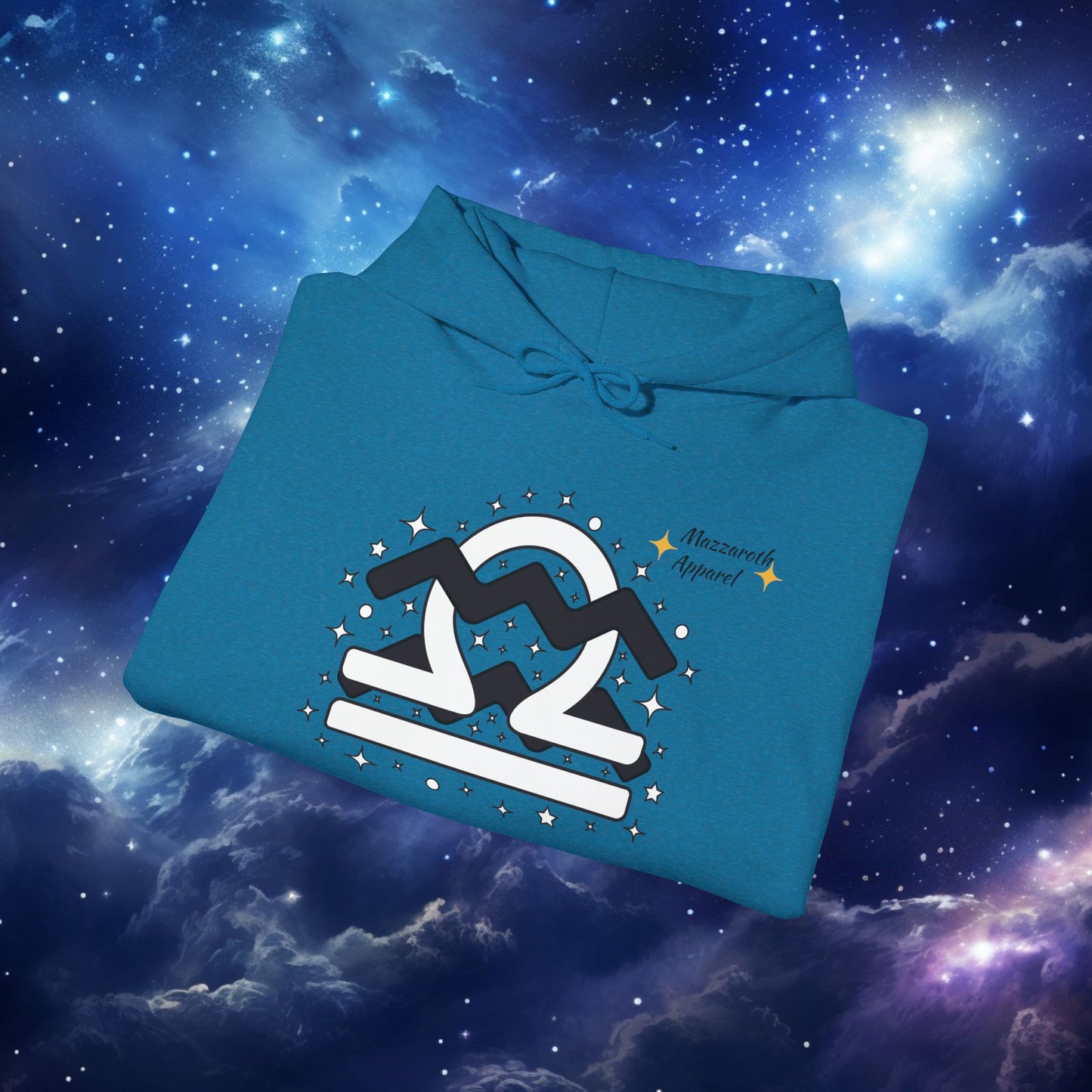 Astrology Love Zodiac Hoodie - Aquarius and Libra Pairing