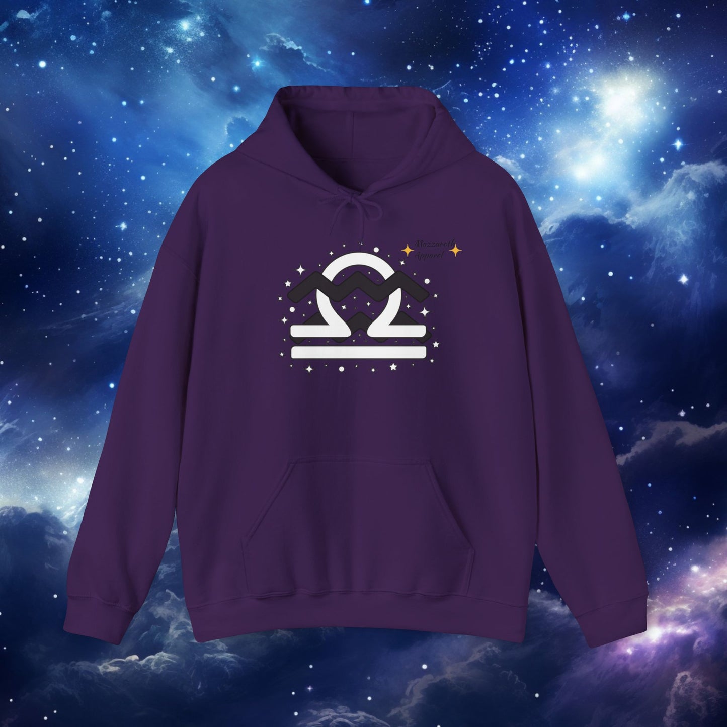 Astrology Love Zodiac Hoodie - Aquarius and Libra Pairing