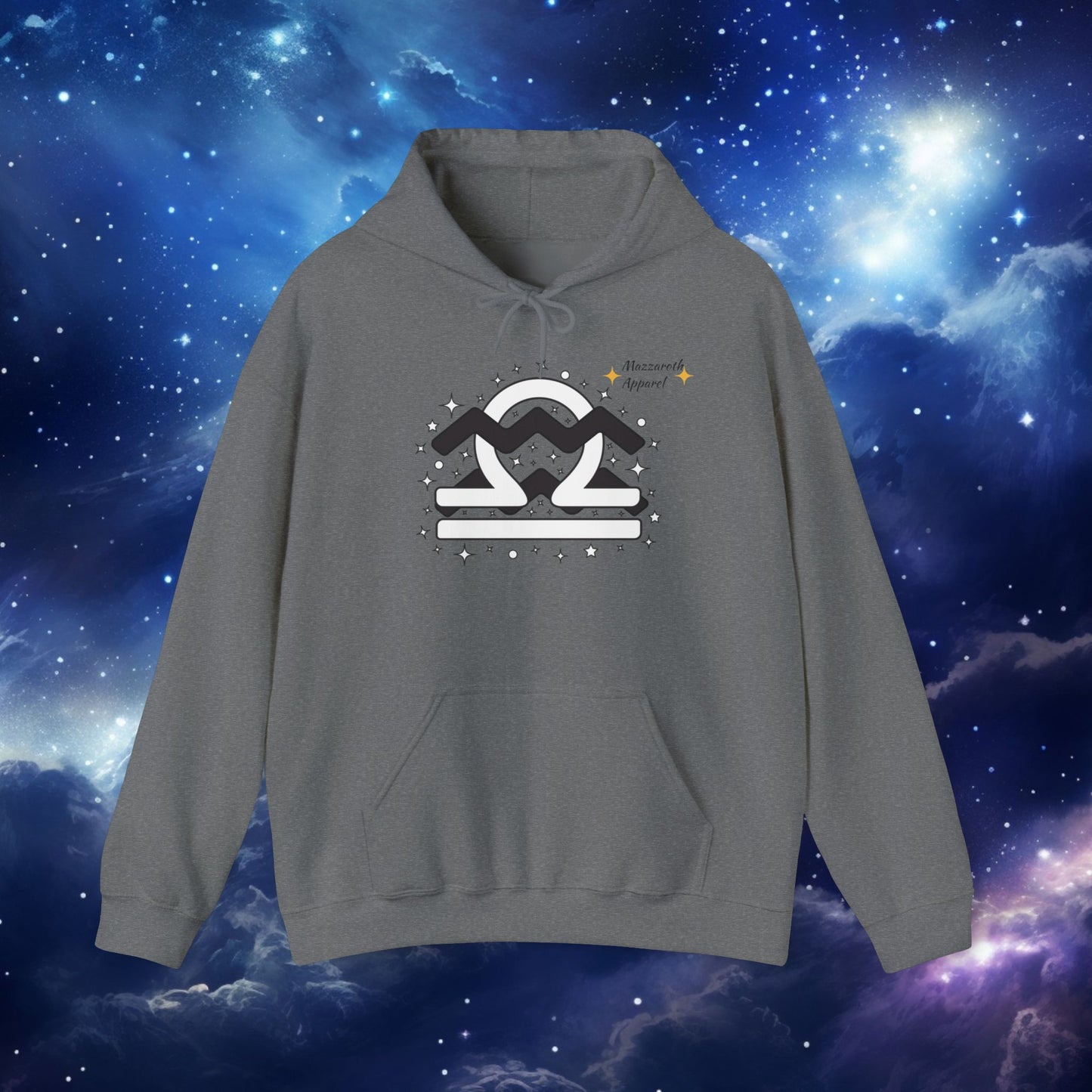Astrology Love Zodiac Hoodie - Aquarius and Libra Pairing