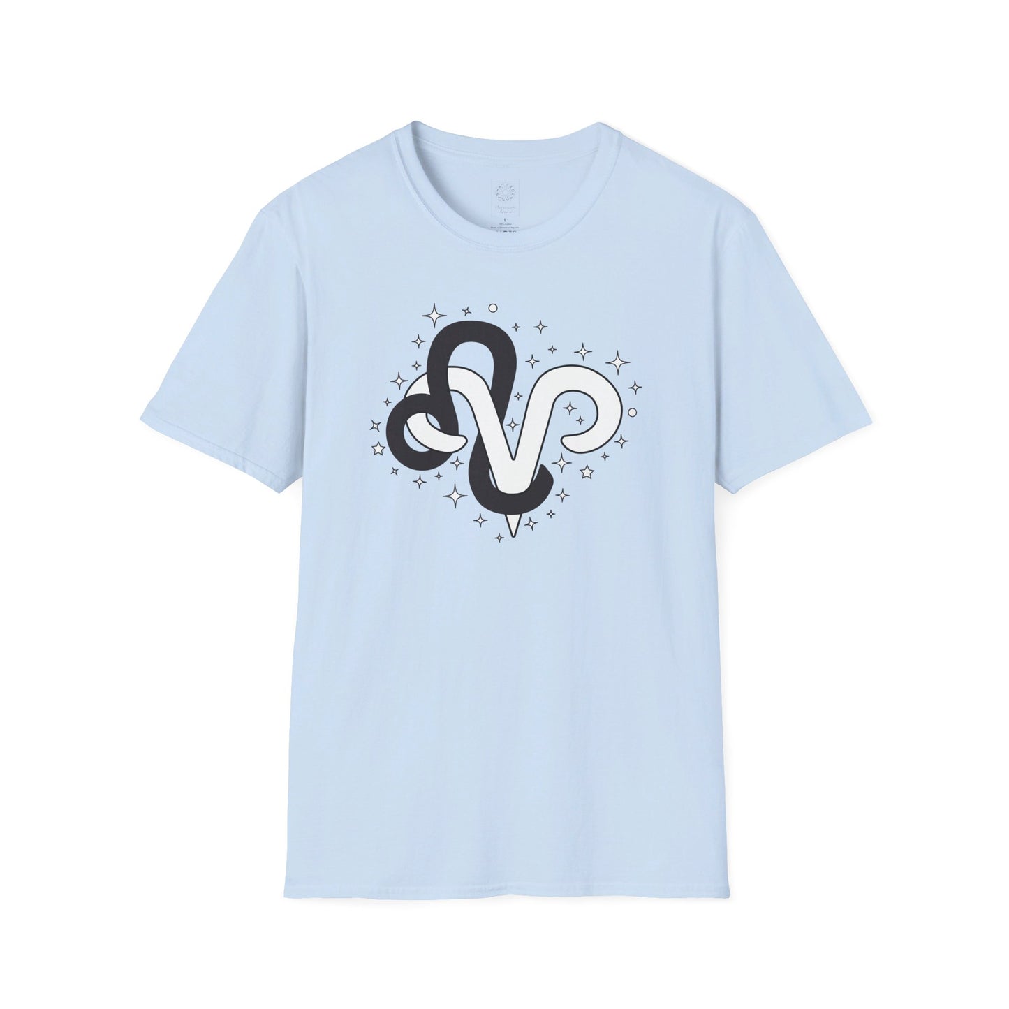 Astrology Symbol Unisex T-Shirt Leo Aries Love Description