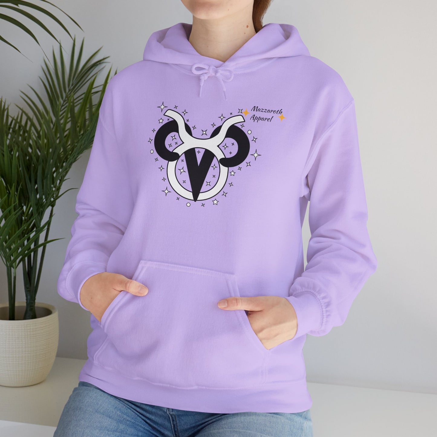 Astrology Zodiac Paring Unisex Hoodie Sweatshirt -Aries & Taurus 2