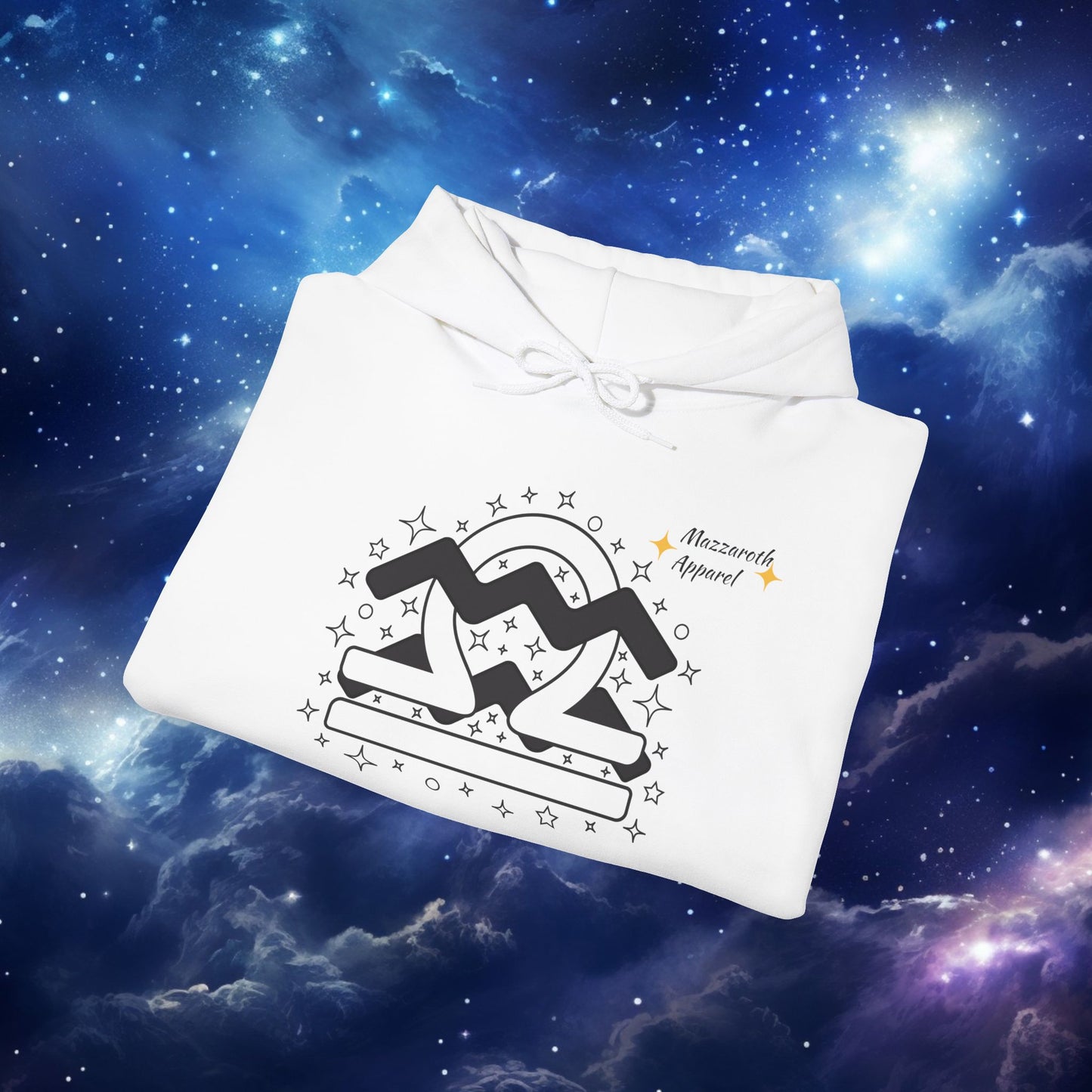 Astrology Love Zodiac Hoodie - Aquarius and Libra Pairing