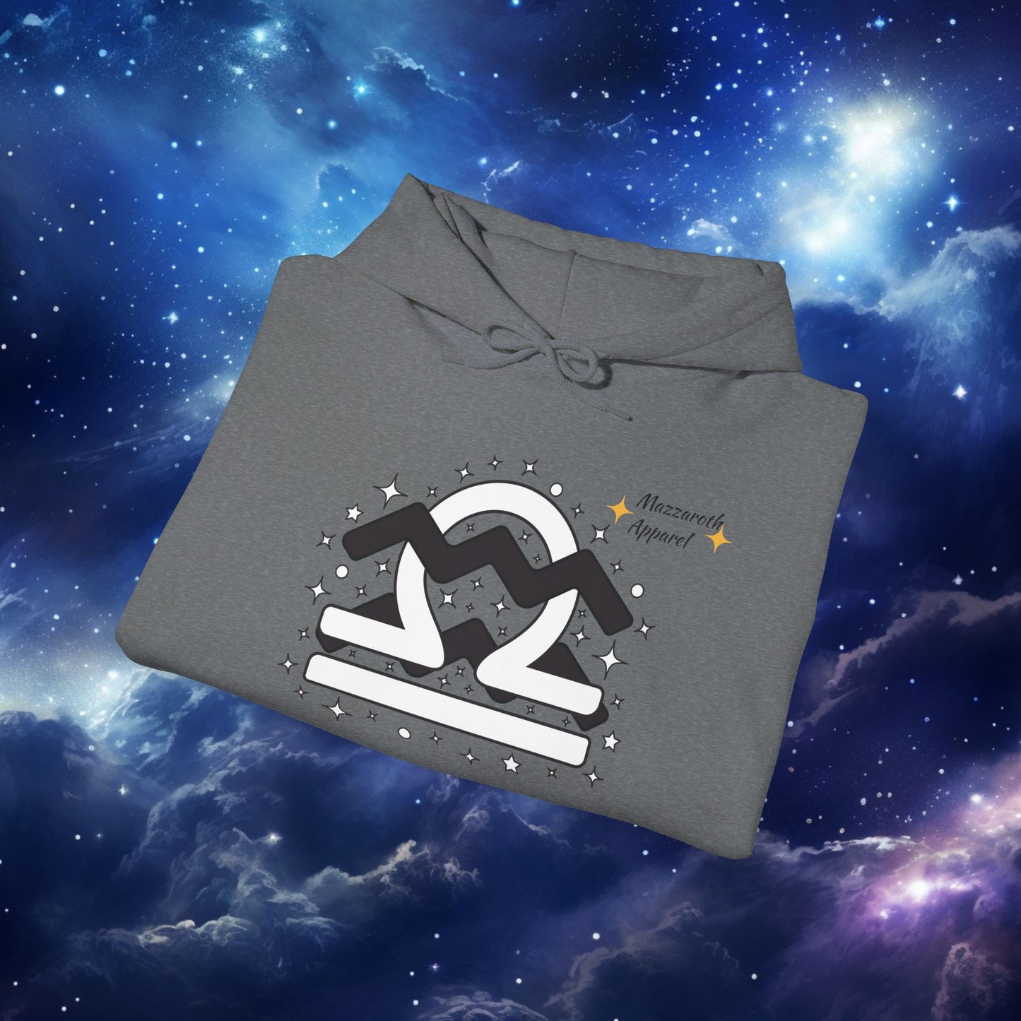 Astrology Love Zodiac Hoodie - Aquarius and Libra Pairing