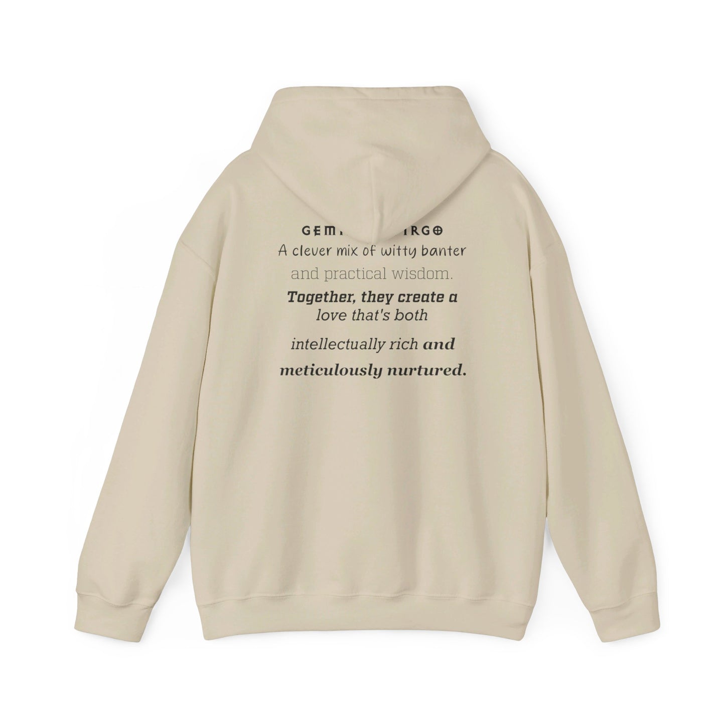 Astrology Love Gemini Virgo Hoodie Sweatshirt