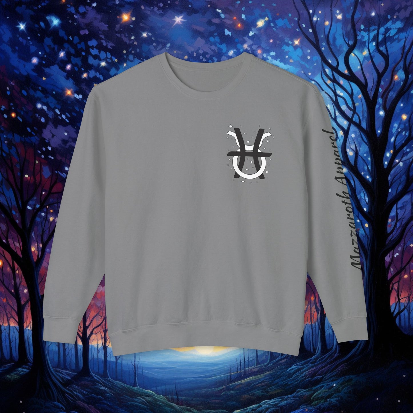 Astrology Unisex Sweatshirt - Pisces Taurus Love Symbols