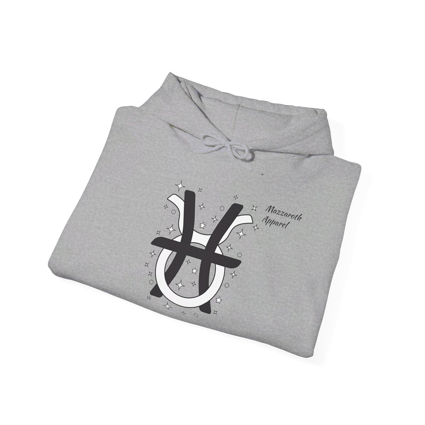 Couples Zodiac Hoodie with Pisces and Taurus Design 2