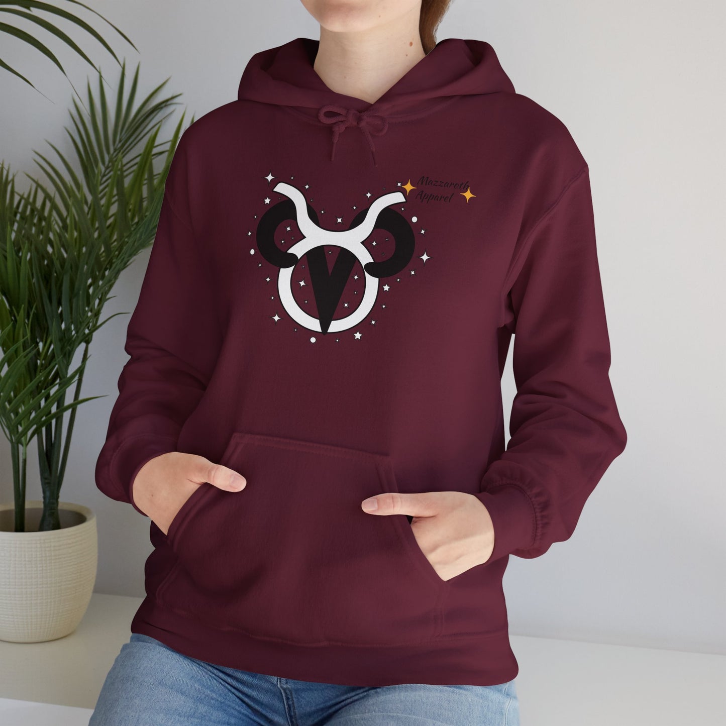 Astrology Zodiac Paring Unisex Hoodie Sweatshirt -Aries & Taurus