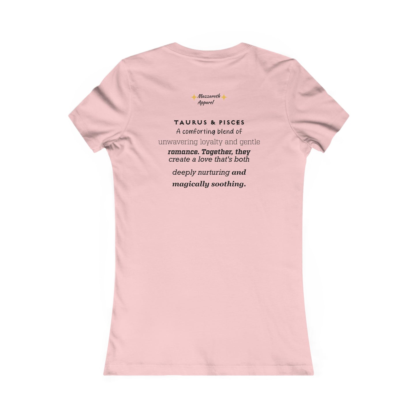 Women's Favorite Tee Taurus/Pisces Couples Shirt 2