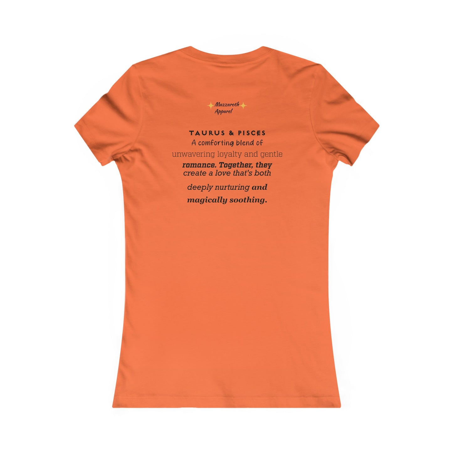Women's Favorite Tee Taurus/Pisces Couples Shirt 2