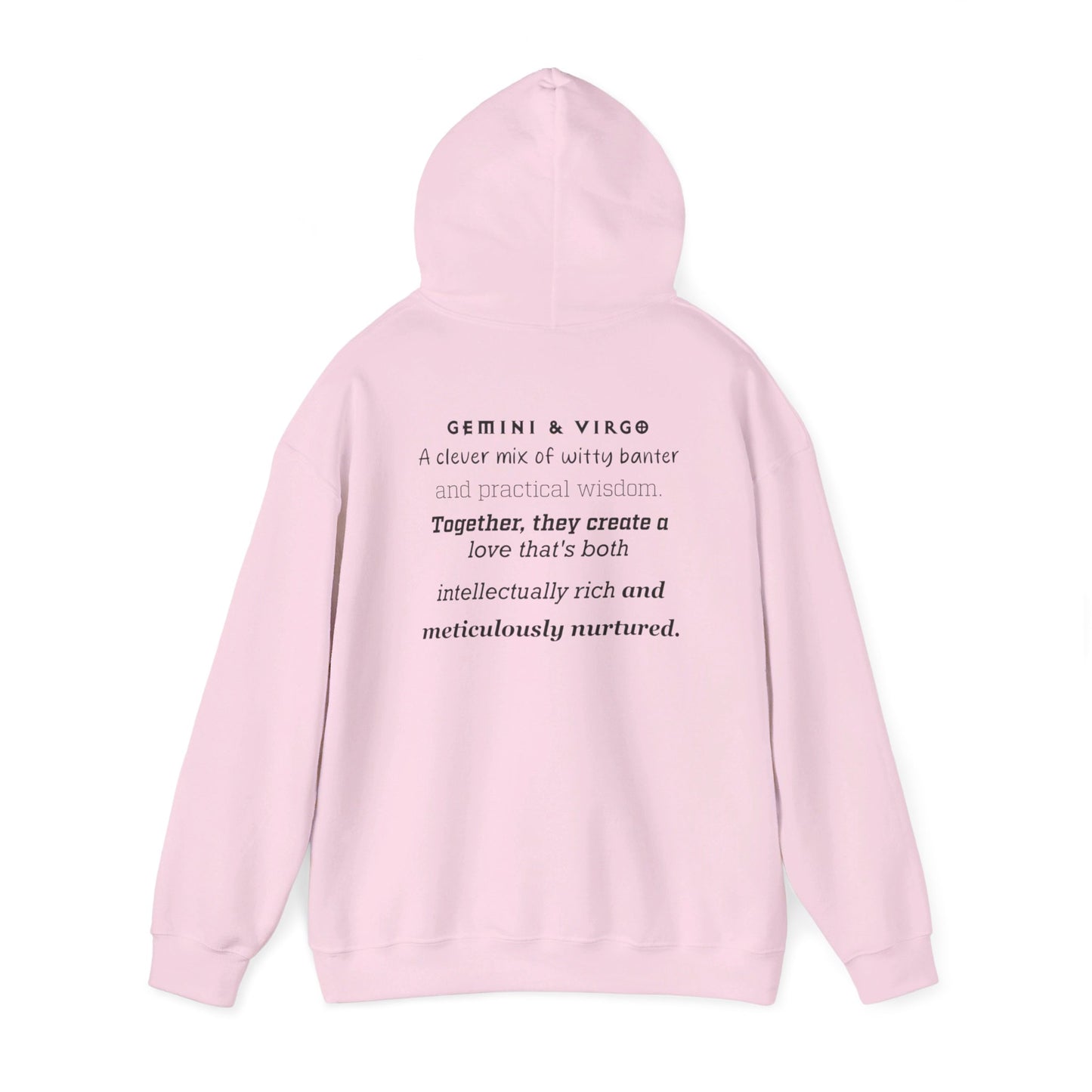 Astrology Love Gemini Virgo Hoodie Sweatshirt