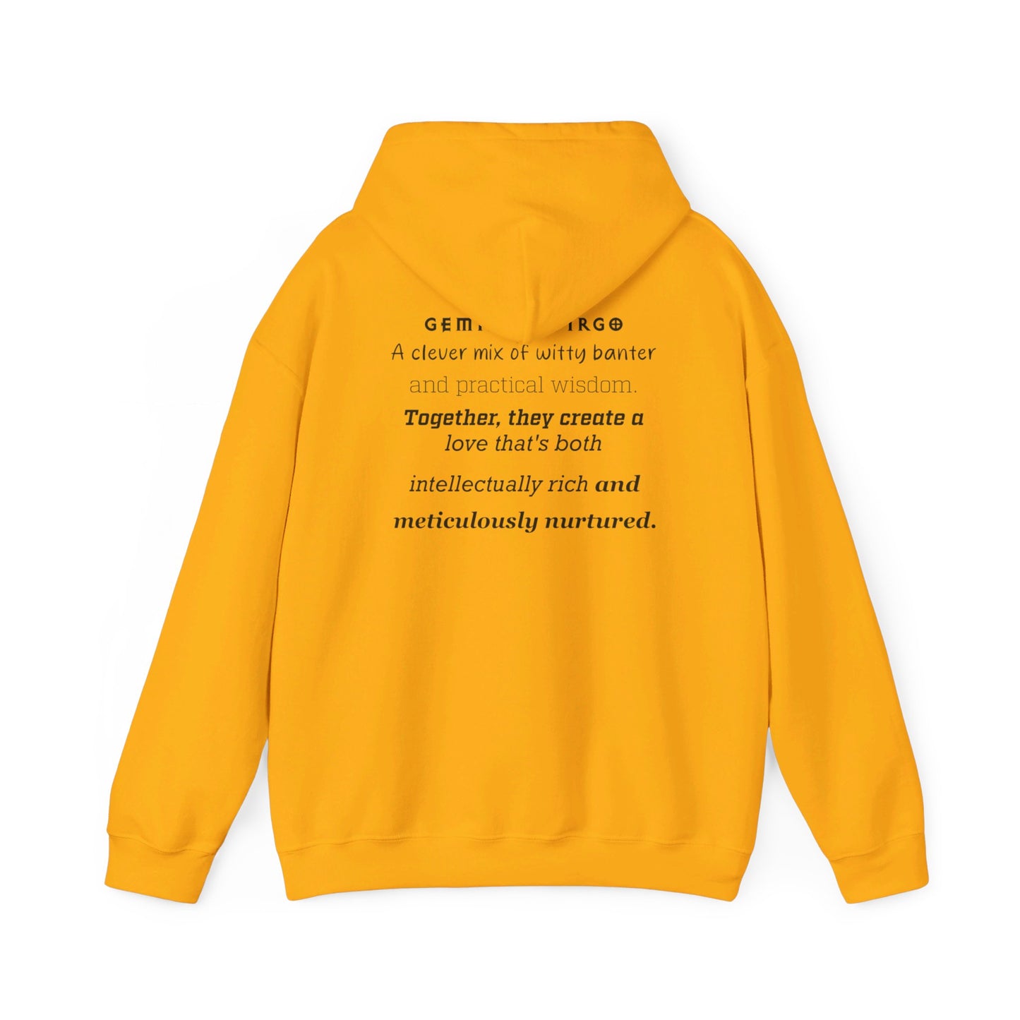 Astrology Love Gemini Virgo Hoodie Sweatshirt