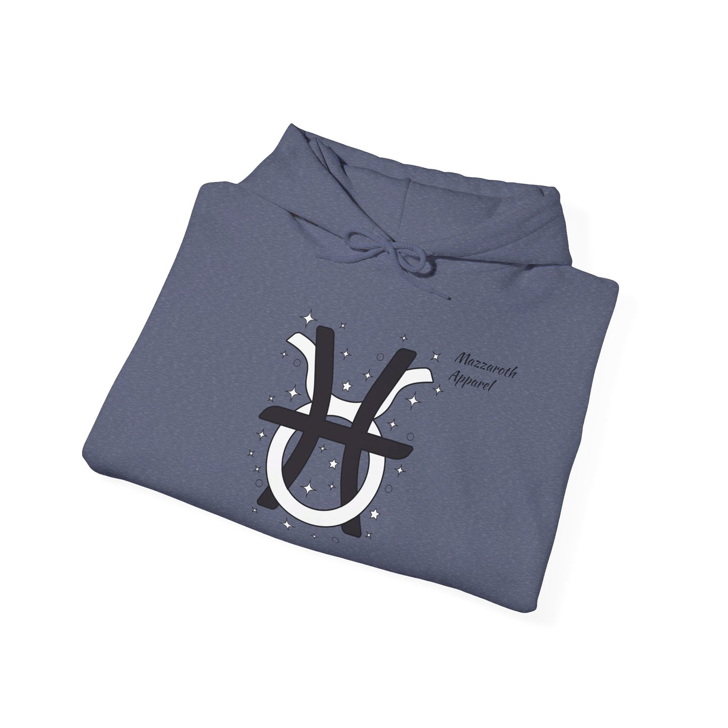 Couples Zodiac Hoodie with Pisces and Taurus Design 2