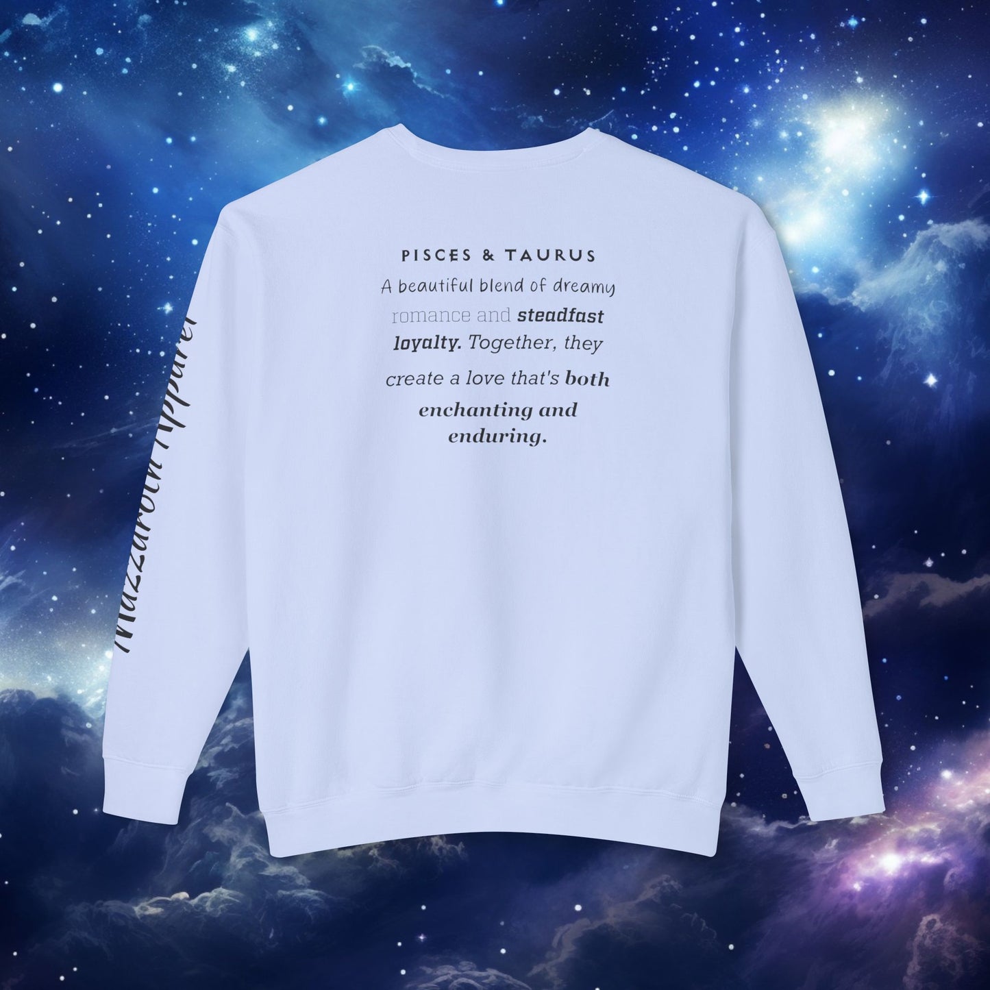 Astrology Unisex Sweatshirt - Pisces Taurus Love Symbols