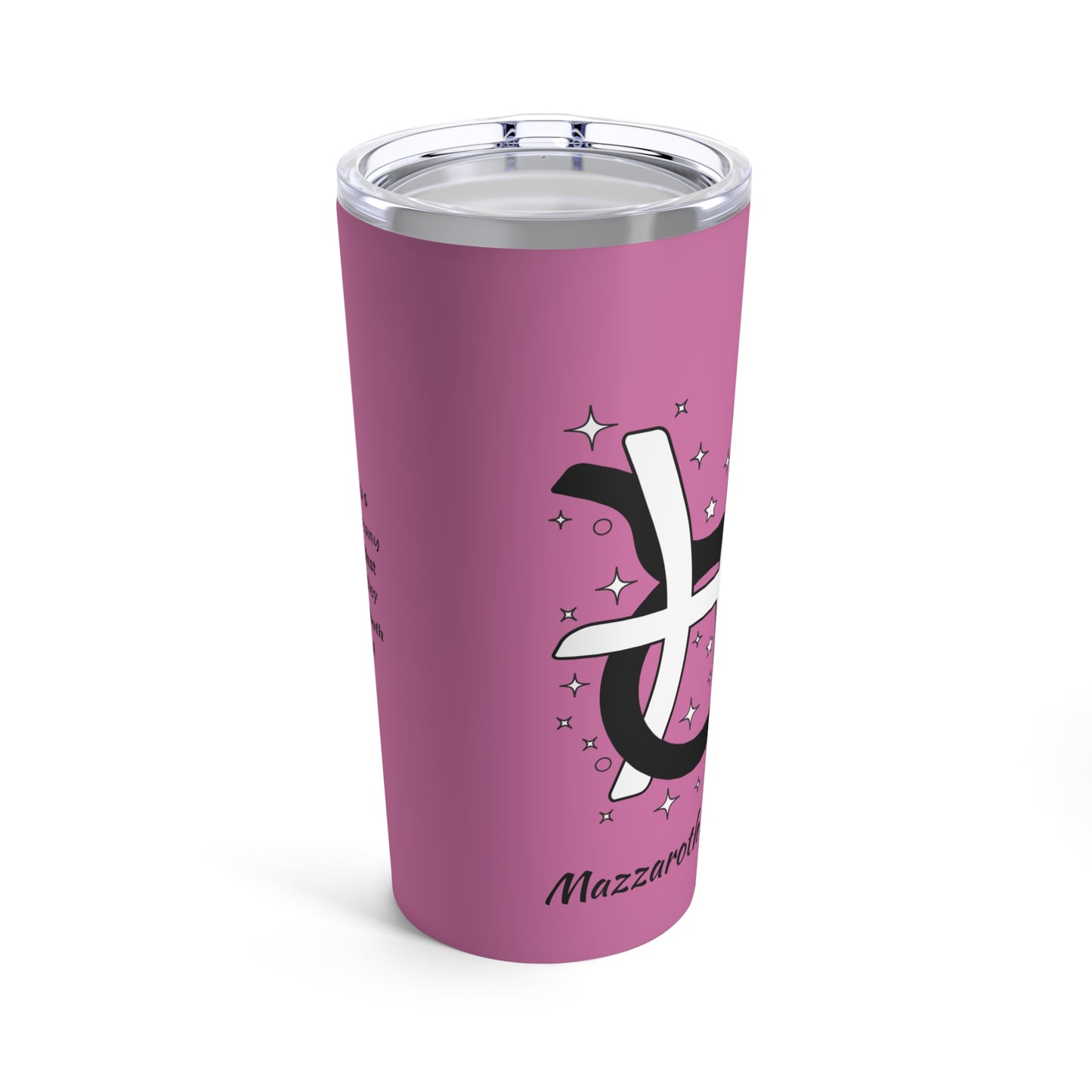 Zodiac Tumbler 20oz - Taurus/Pisces Intertwine Design