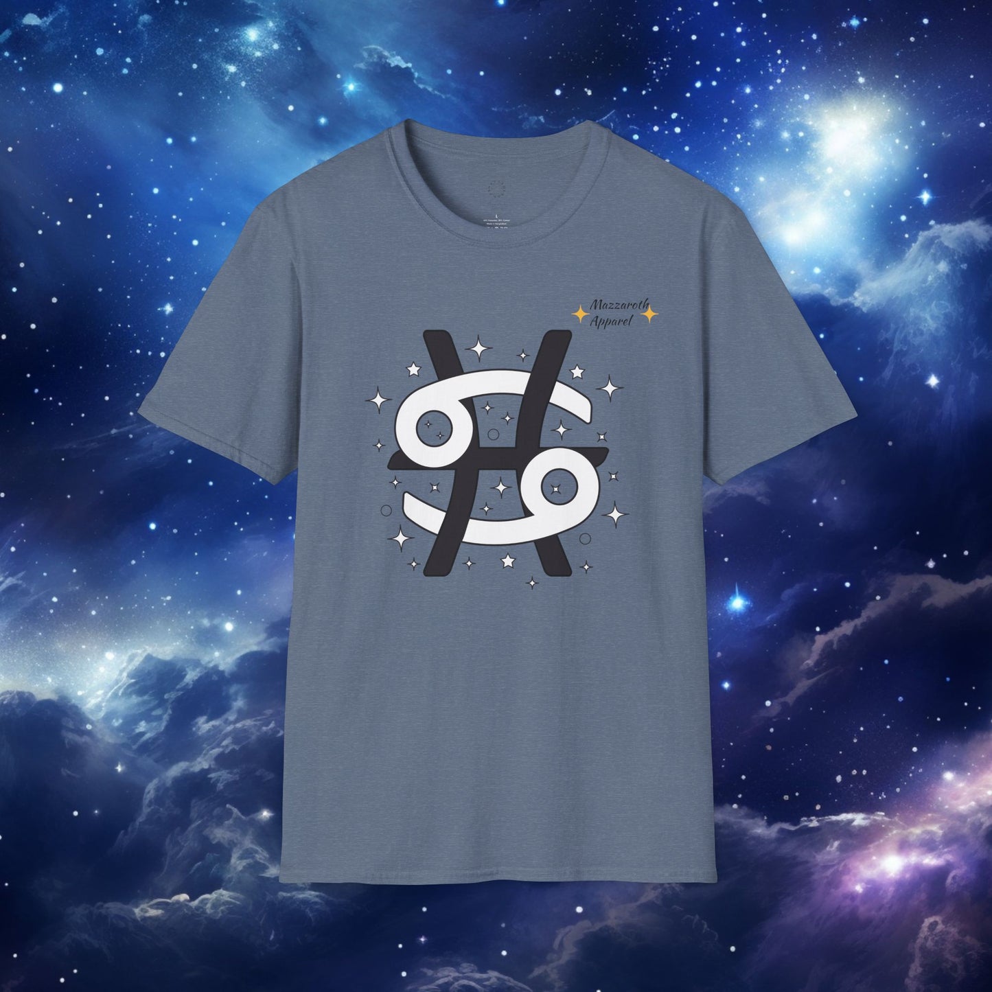 Pisces Cancer Astrology Unisex Tee, Zodiac Inspired T-shirt, Custom Personalized Tee, Sweetest Day Gift for Him