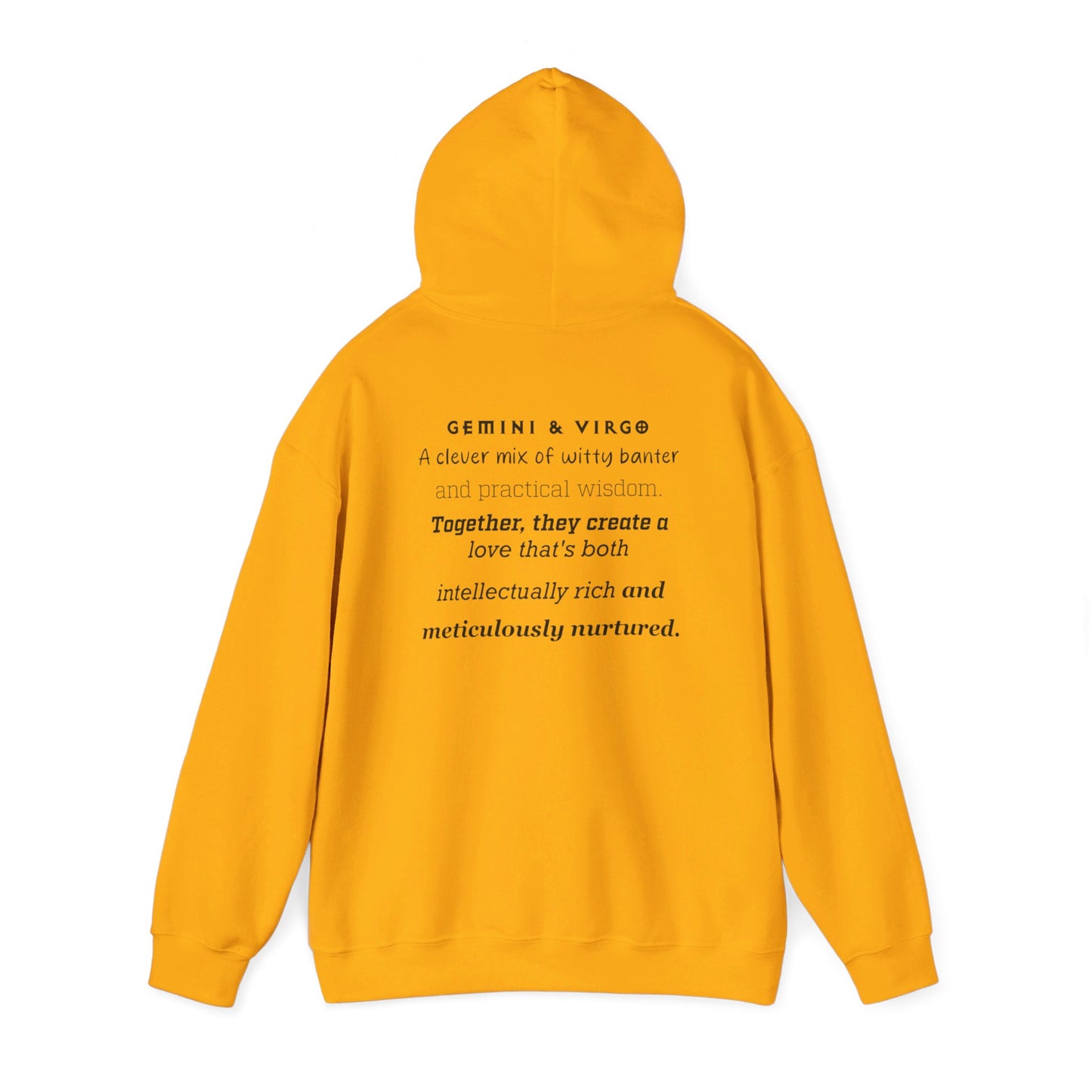 Astrology Love Gemini Virgo Hoodie Sweatshirt