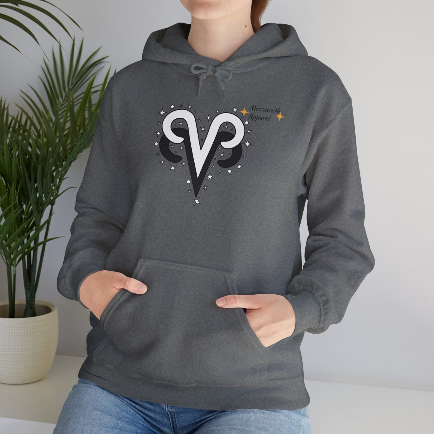 Astrology Zodiac Paring Unisex Hoodie Sweatshirt -Aries & Aries