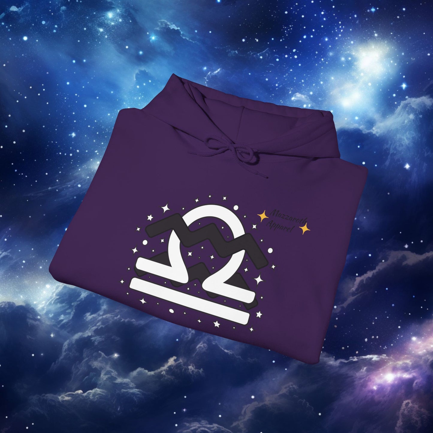 Astrology Love Zodiac Hoodie - Aquarius and Libra Pairing