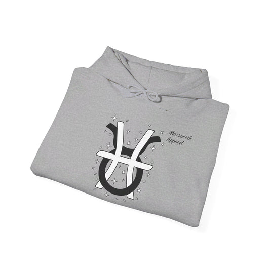 Zodiac Hoodie with Taurus and Pisces Design