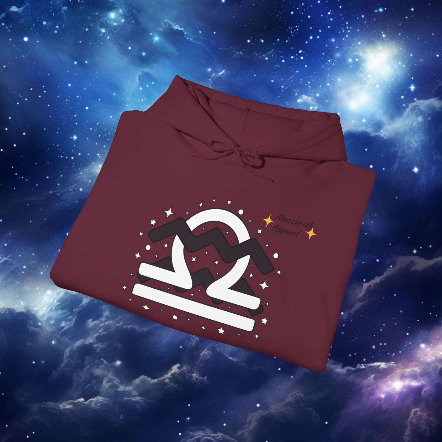 Astrology Love Zodiac Hoodie - Aquarius and Libra Pairing