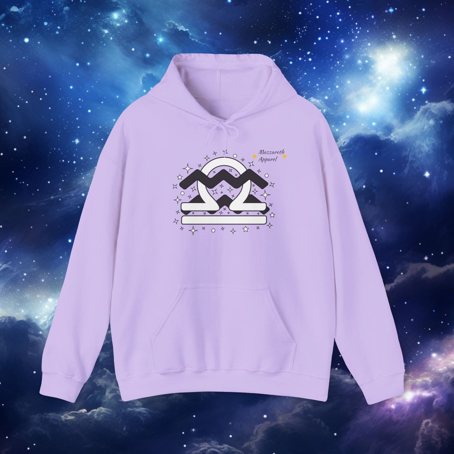 Astrology Love Zodiac Hoodie - Aquarius and Libra Pairing