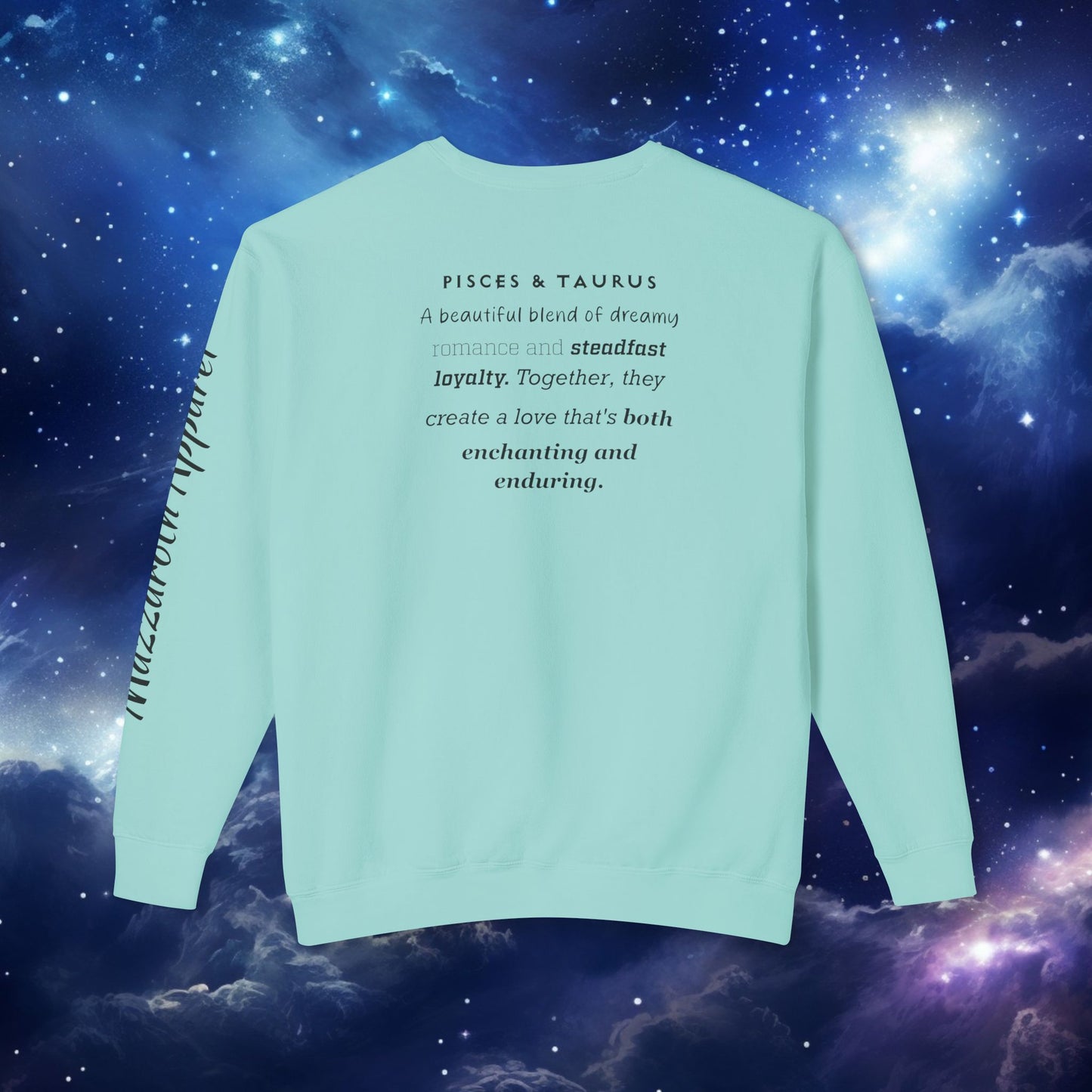Astrology Unisex Sweatshirt - Pisces Taurus Love Symbols