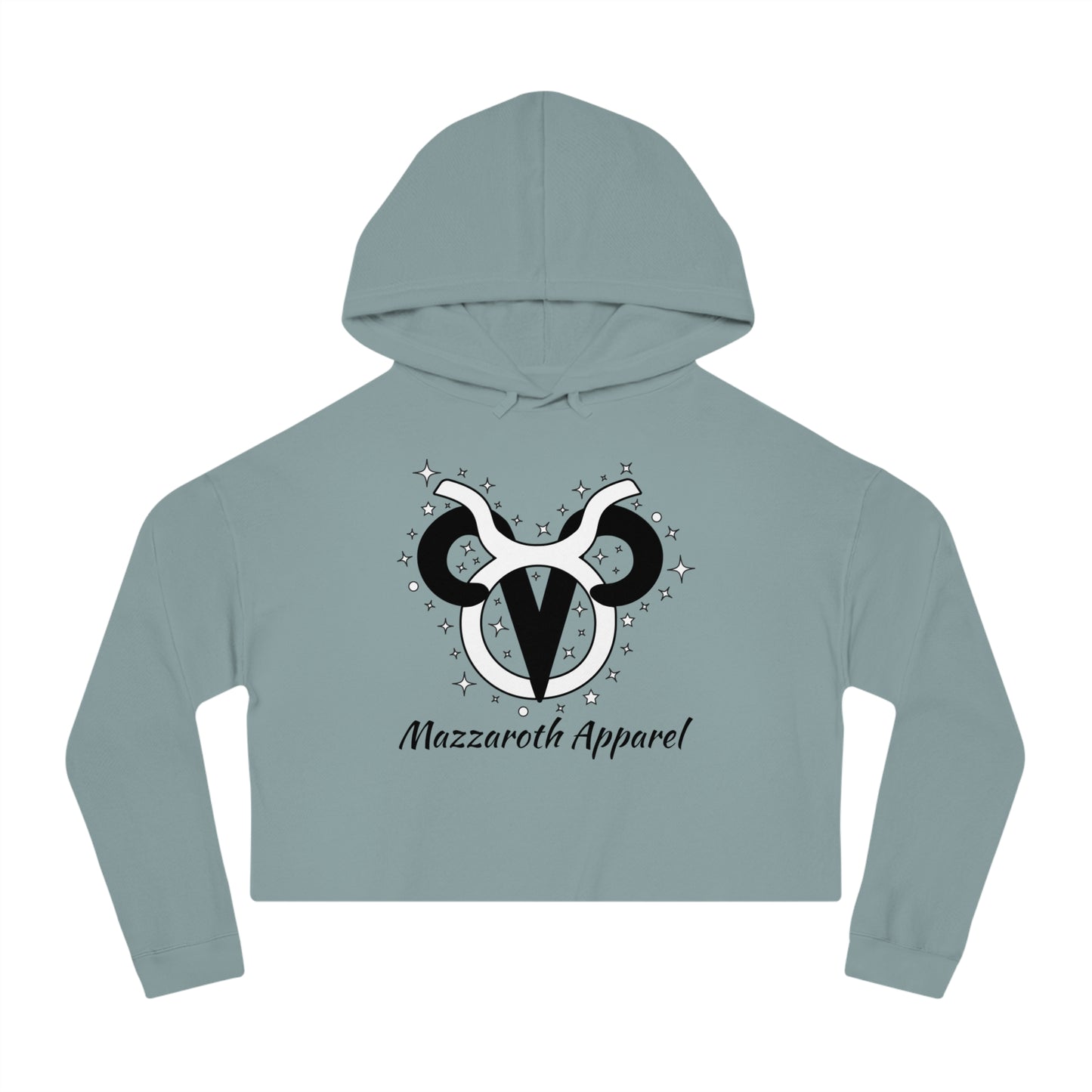 Cropped Hoodie Aries and Taurus Love Description Sweatshirt 2