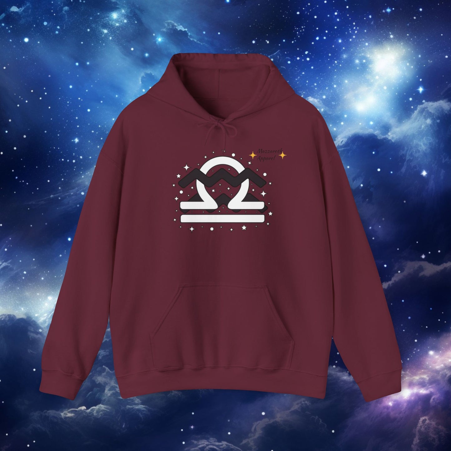 Astrology Love Zodiac Hoodie - Aquarius and Libra Pairing