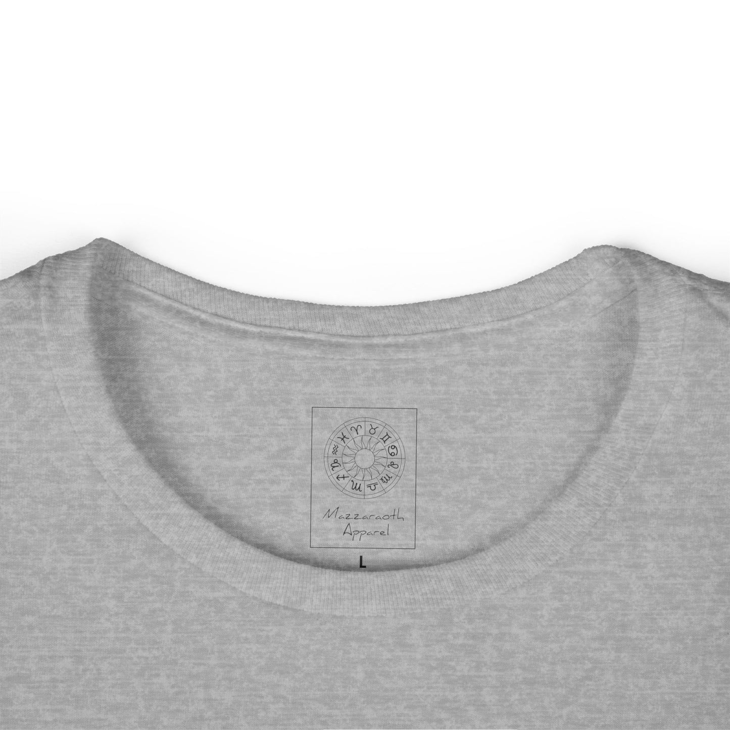 Astrology Zodiac Unisex T-Shirt with Gemini Virgo symbol and love description