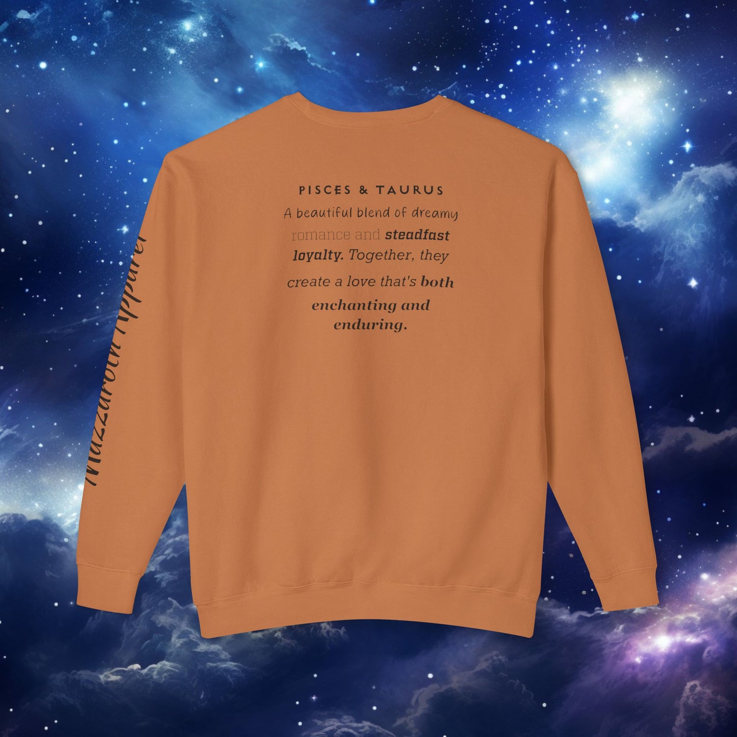Astrology Unisex Sweatshirt - Pisces Taurus Love Symbols