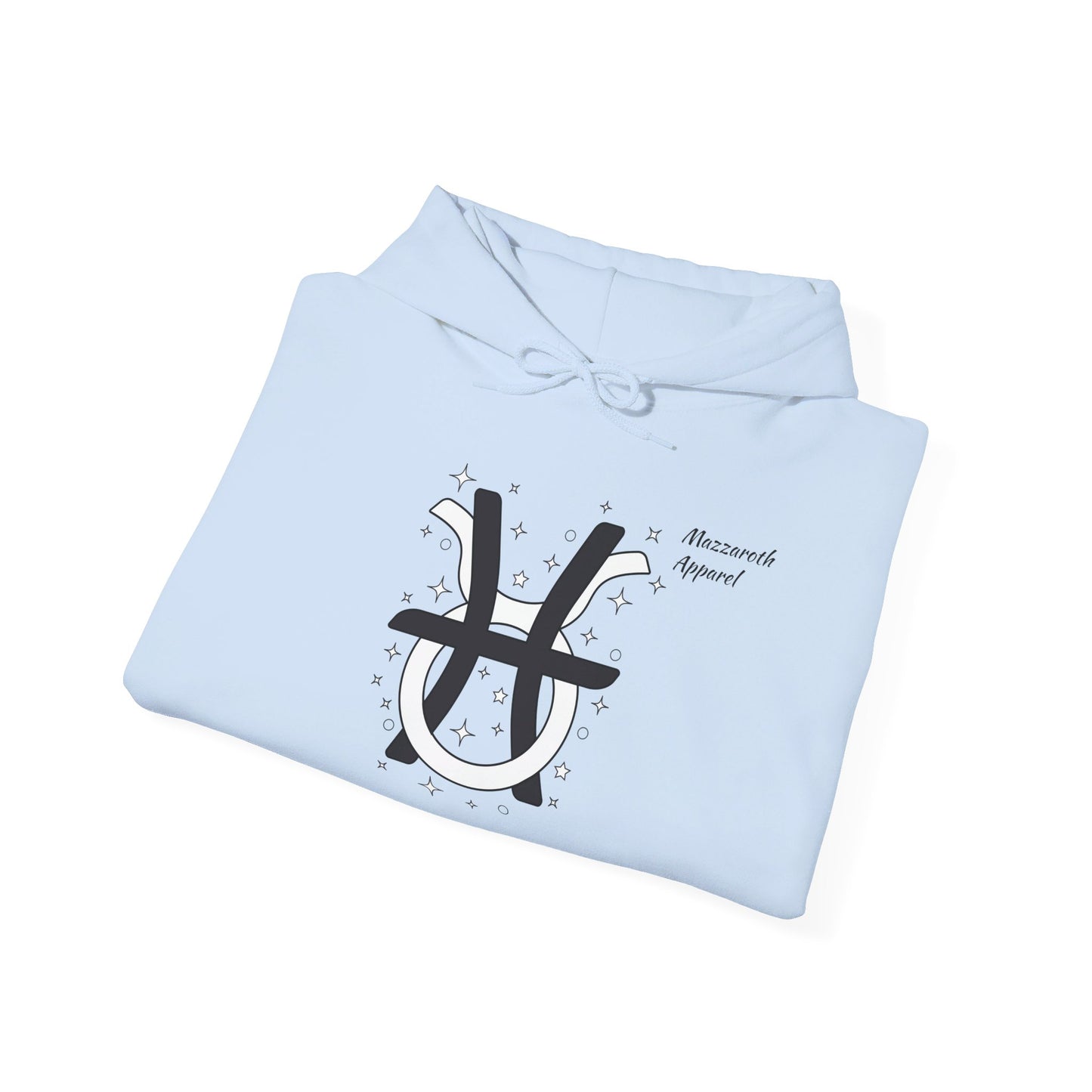 Couples Zodiac Hoodie with Pisces and Taurus Design 2