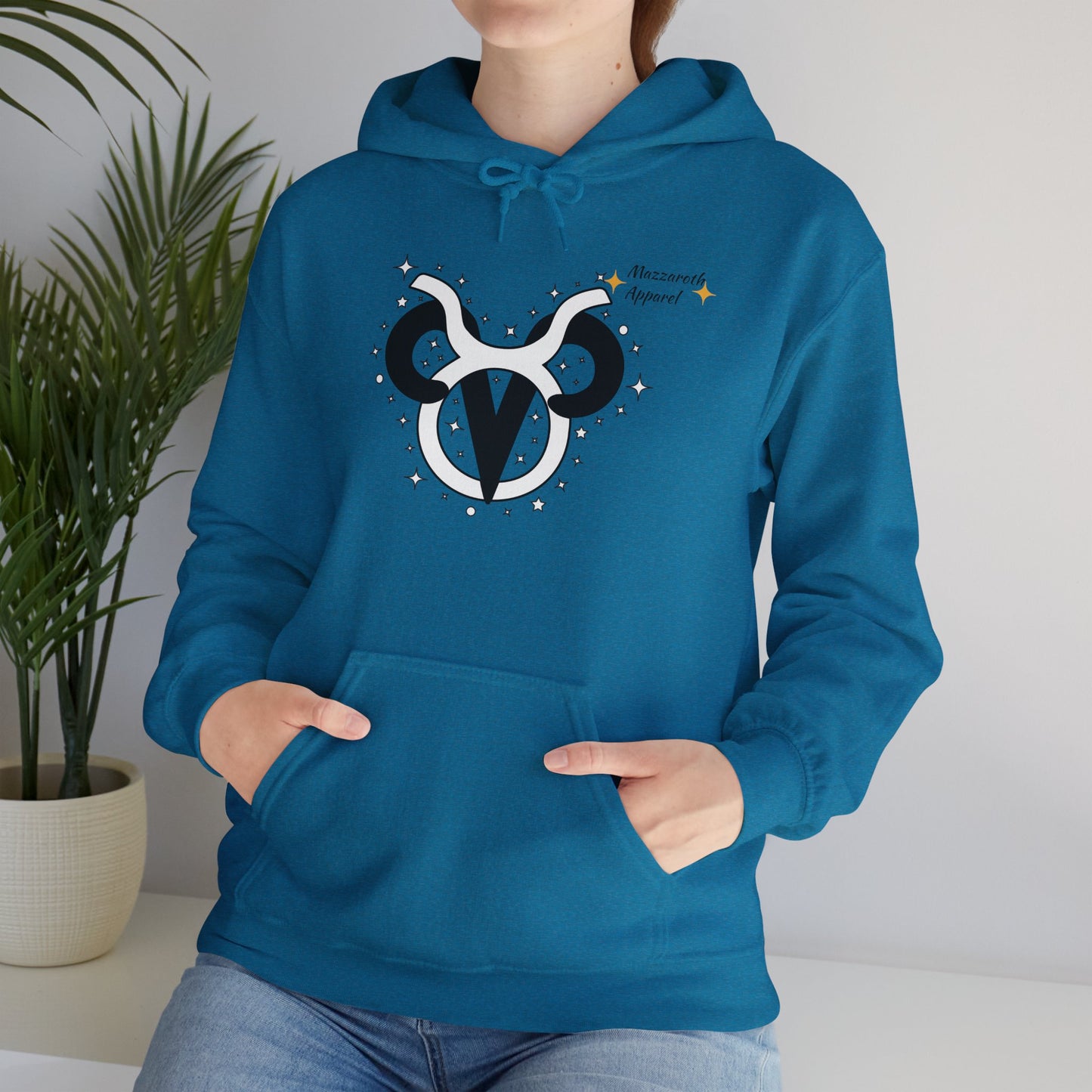 Astrology Zodiac Paring Unisex Hoodie Sweatshirt -Aries & Taurus 2