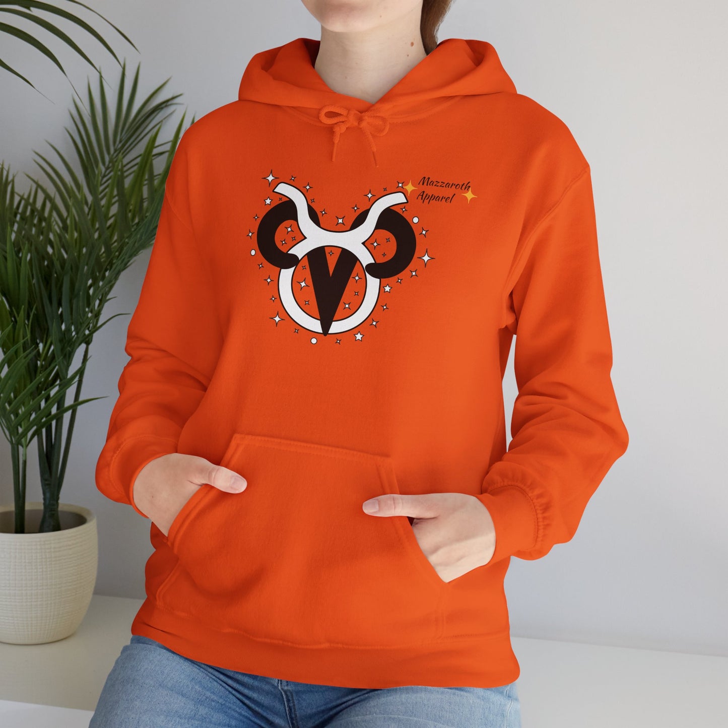 Astrology Zodiac Paring Unisex Hoodie Sweatshirt -Aries & Taurus 2