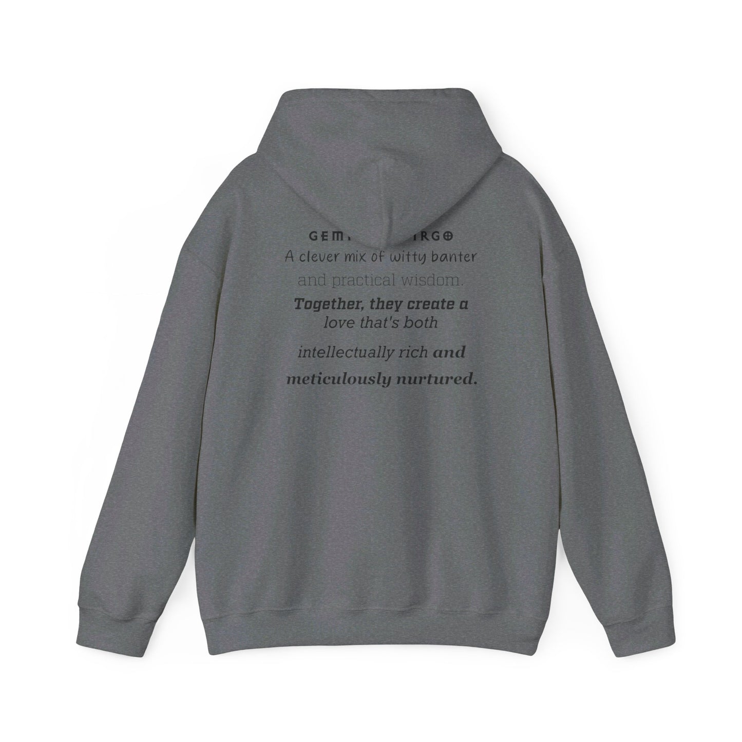 Astrology Love Gemini Virgo Hoodie Sweatshirt