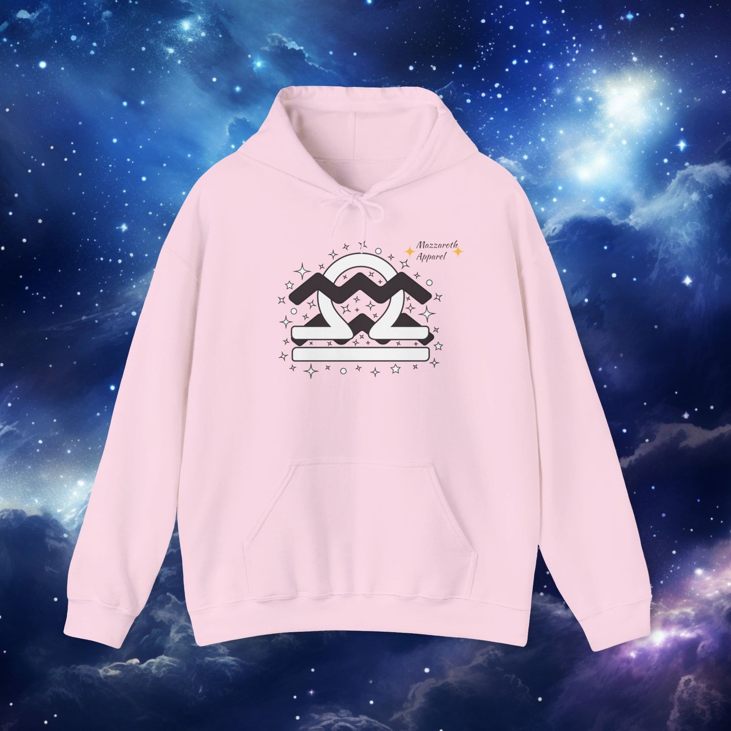 Astrology Love Zodiac Hoodie - Aquarius and Libra Pairing