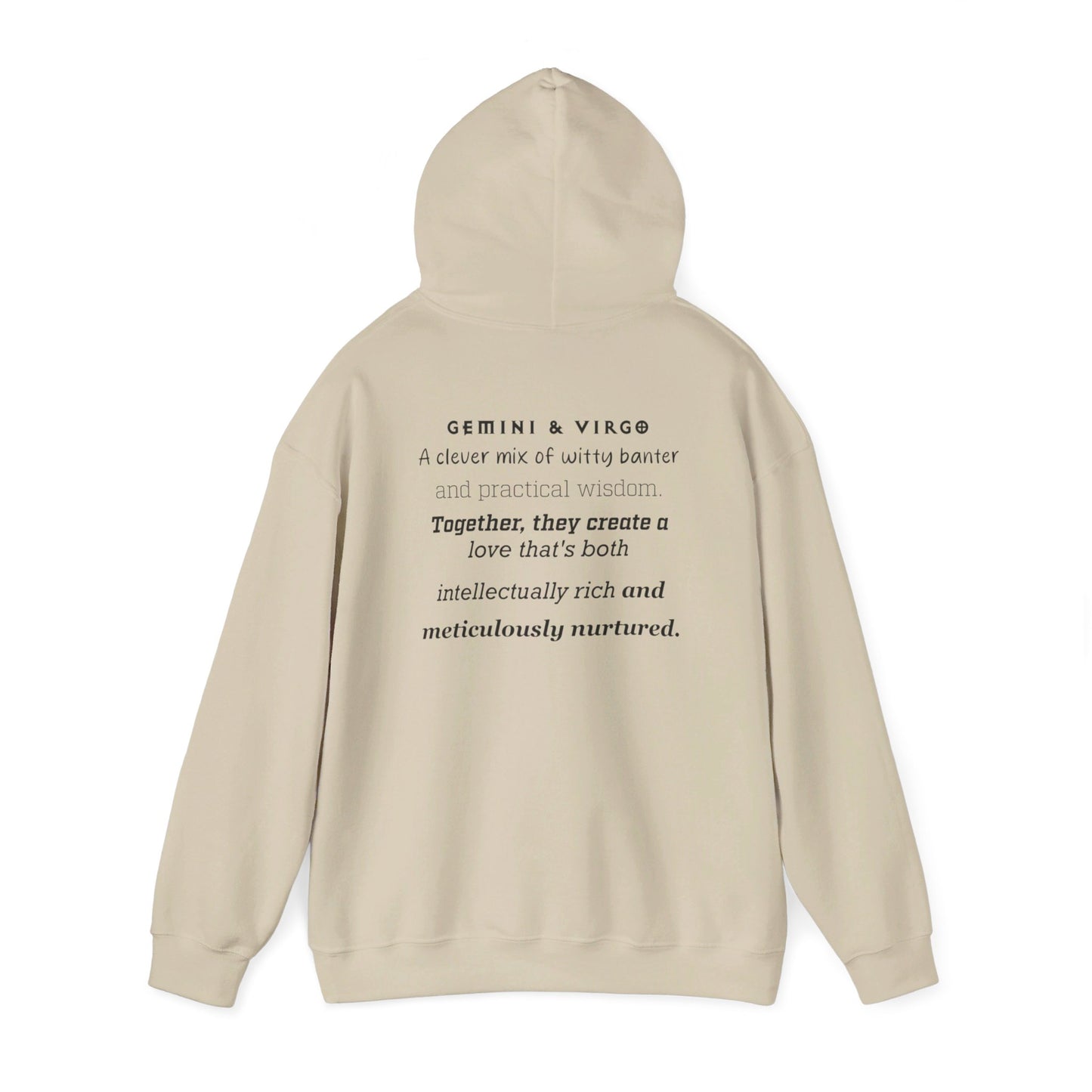 Astrology Love Gemini Virgo Hoodie Sweatshirt