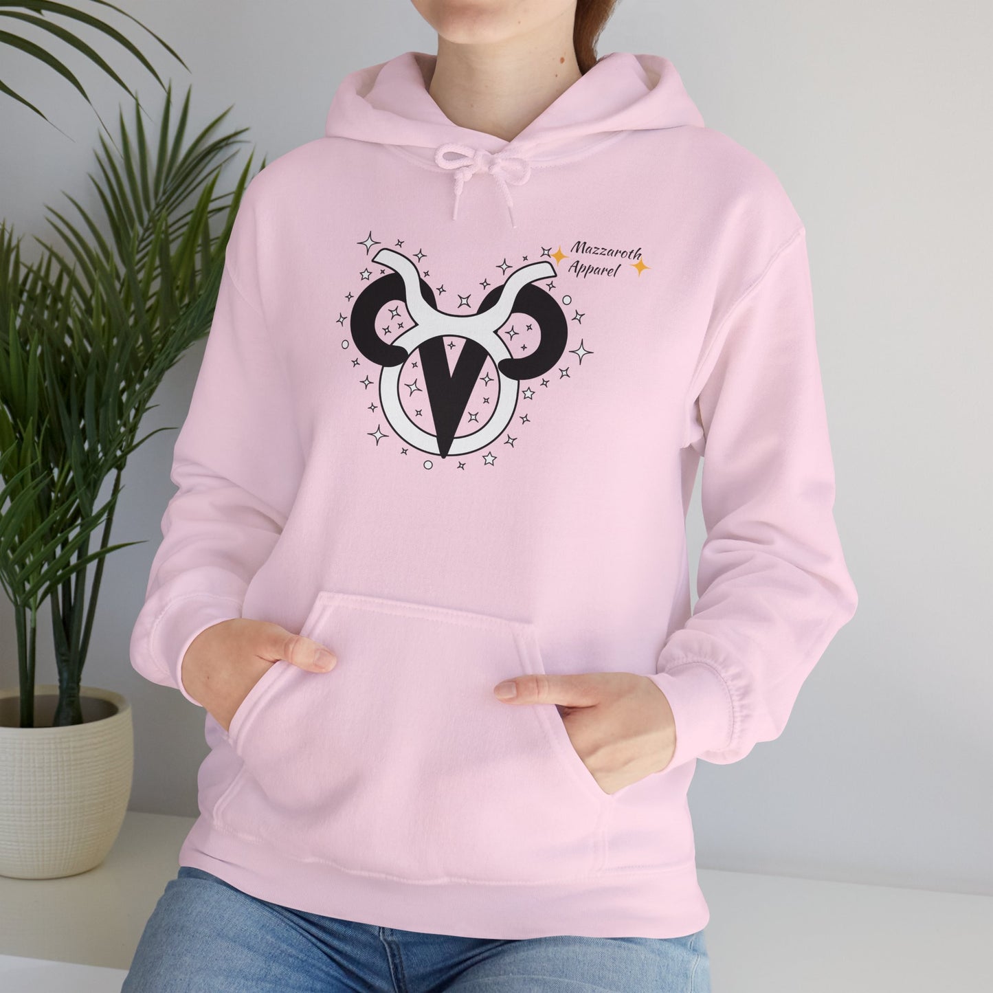 Astrology Zodiac Paring Unisex Hoodie Sweatshirt -Aries & Taurus