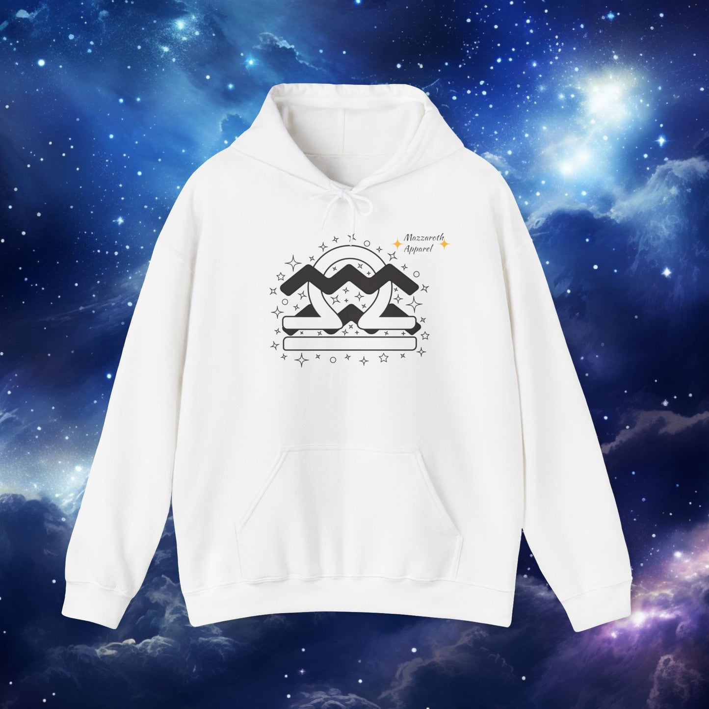 Astrology Love Zodiac Hoodie - Aquarius and Libra Pairing