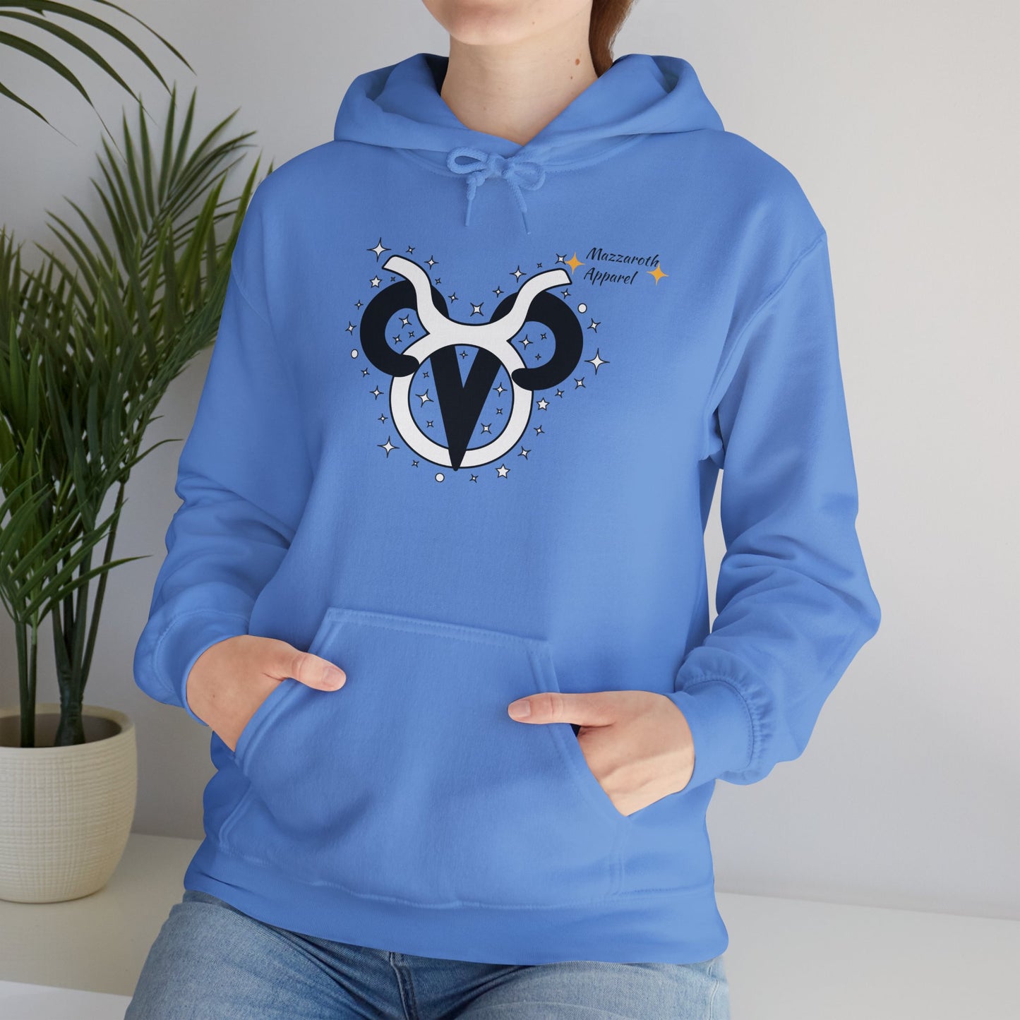 Astrology Zodiac Paring Unisex Hoodie Sweatshirt -Aries & Taurus 2