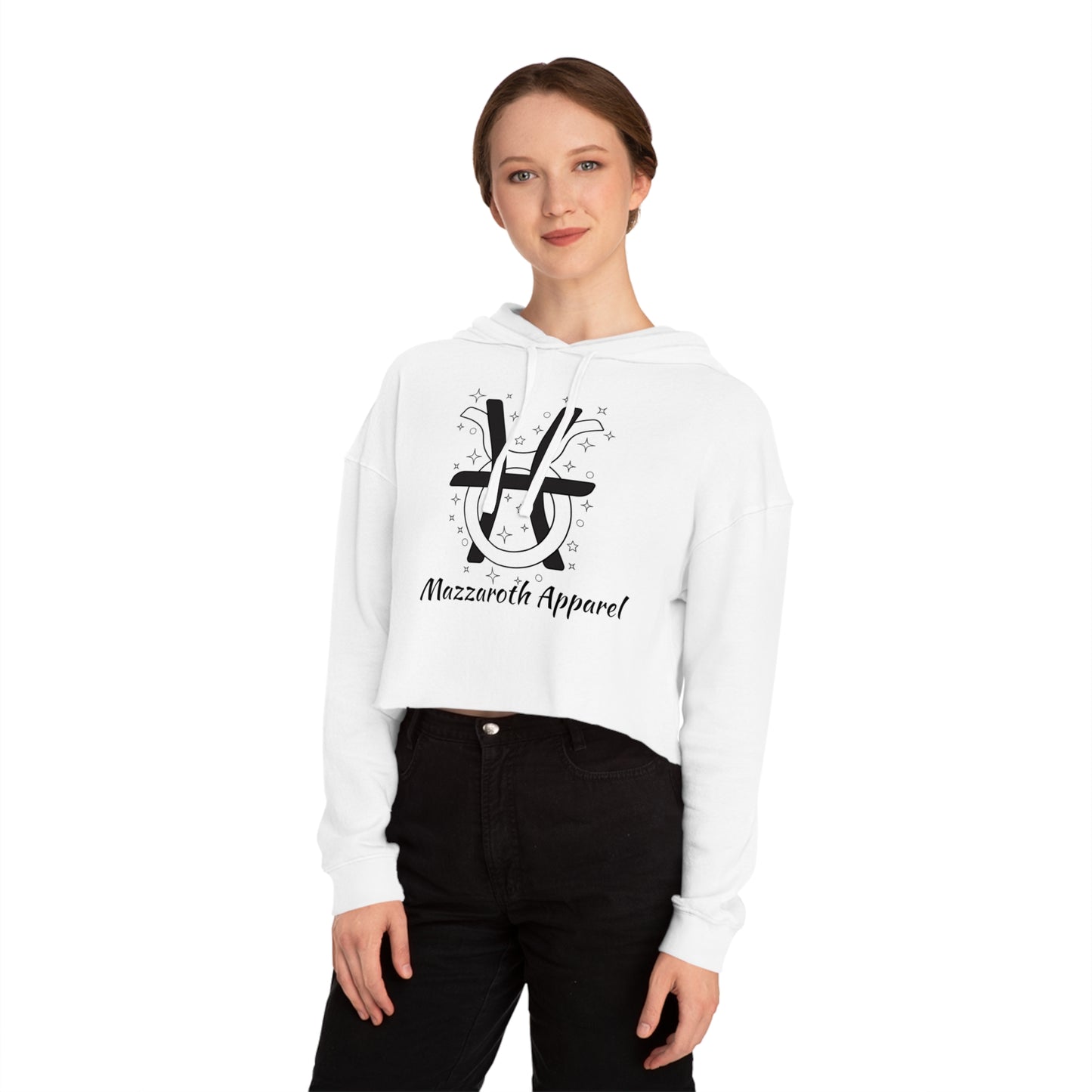 Cropped Hoodie Pisces/Taurus Love Description Sweatshirt 2