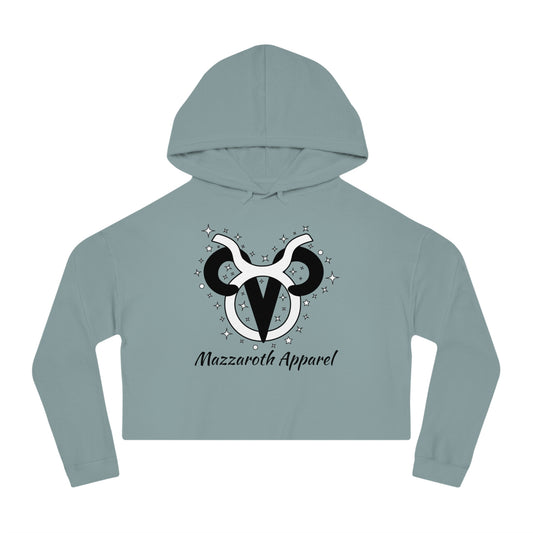 Cropped Hoodie Aries and Taurus Love Description Sweatshirt