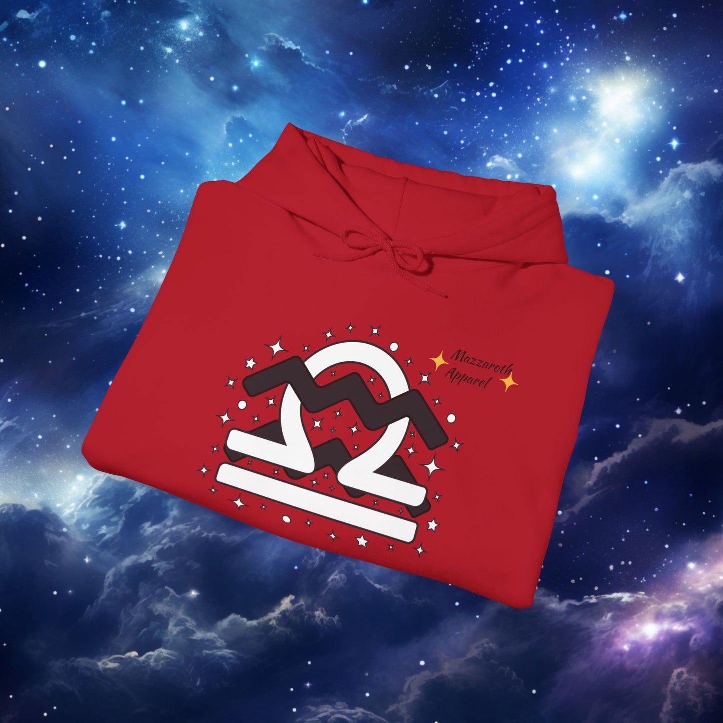 Astrology Love Zodiac Hoodie - Aquarius and Libra Pairing