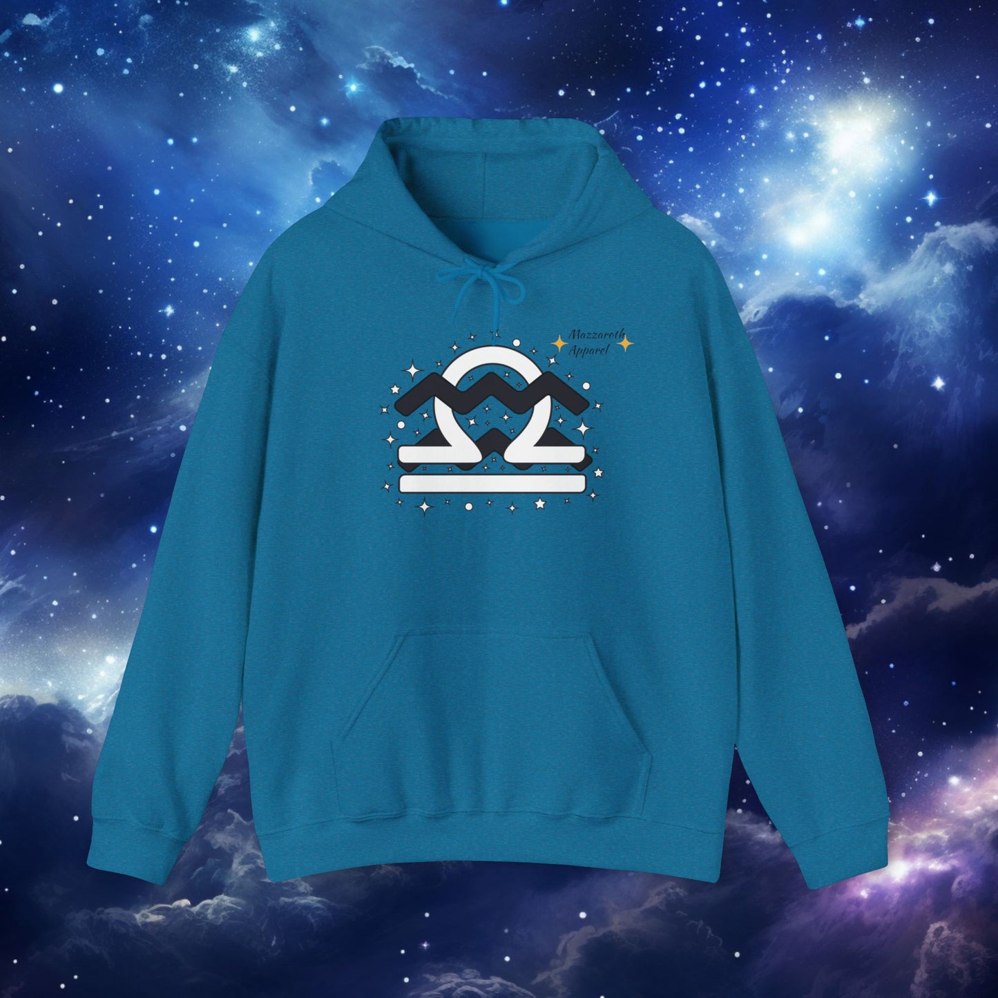 Astrology Love Zodiac Hoodie - Aquarius and Libra Pairing