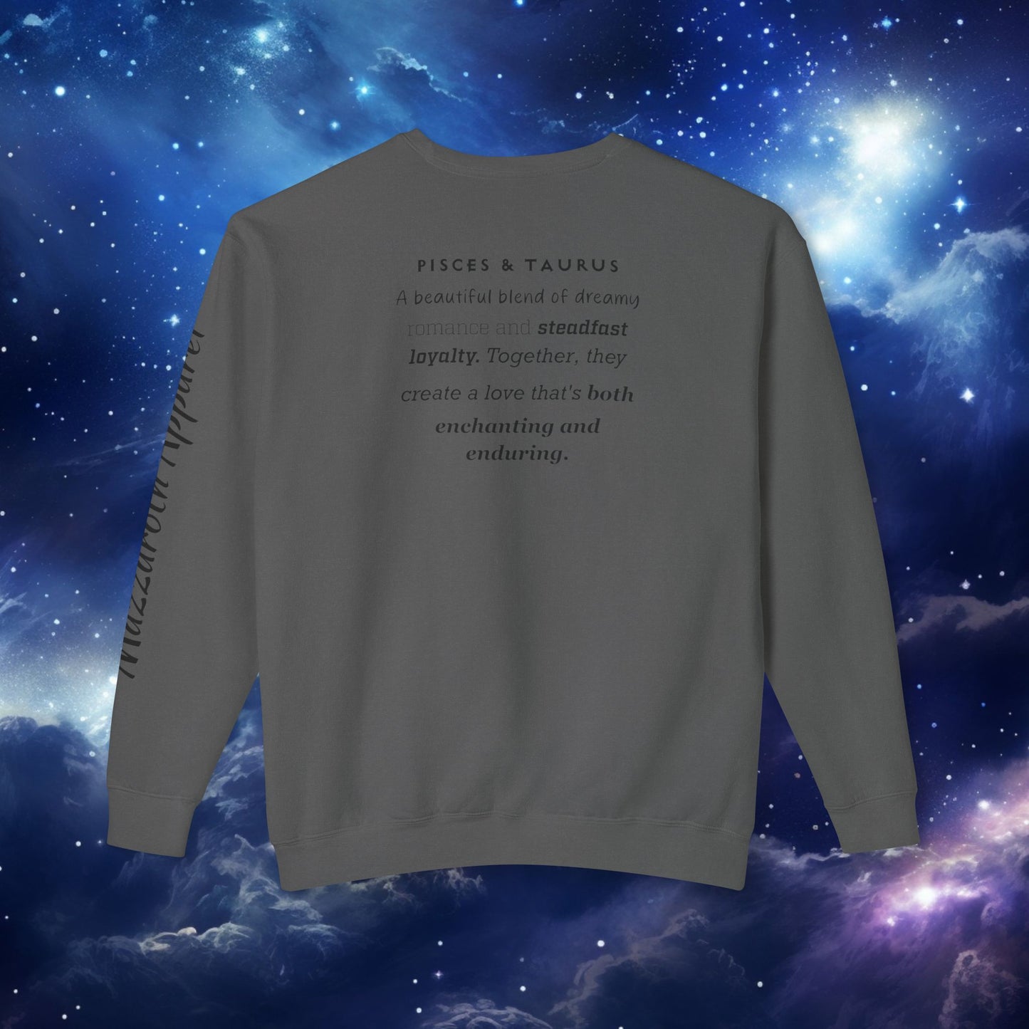 Astrology Unisex Sweatshirt - Pisces Taurus Love Symbols