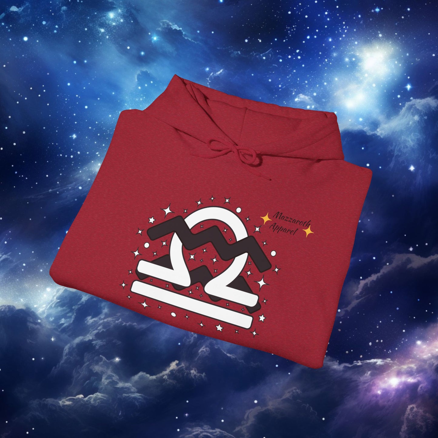 Astrology Love Zodiac Hoodie - Aquarius and Libra Pairing